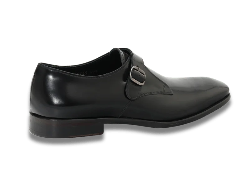 Trust Shoes Men Emin Shoes Men's Buckle Black Classic Shoes