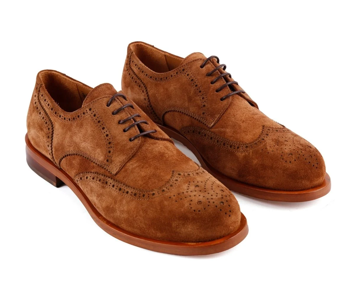 Trust Shoes Men Bağcıklı Taba Erkek Klasik Ayakkabı