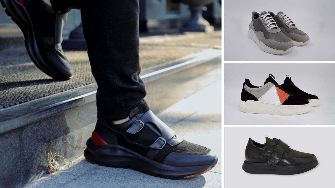 Trust Shoes Men Tokalı Bağcıklı Cırtlı Lastikli Spor Ayakkabılar