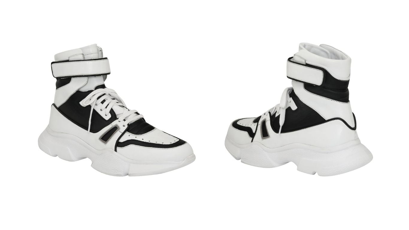 Trust Shoes Men Beyaz Bilekli Erkek Spor Ayakkabı