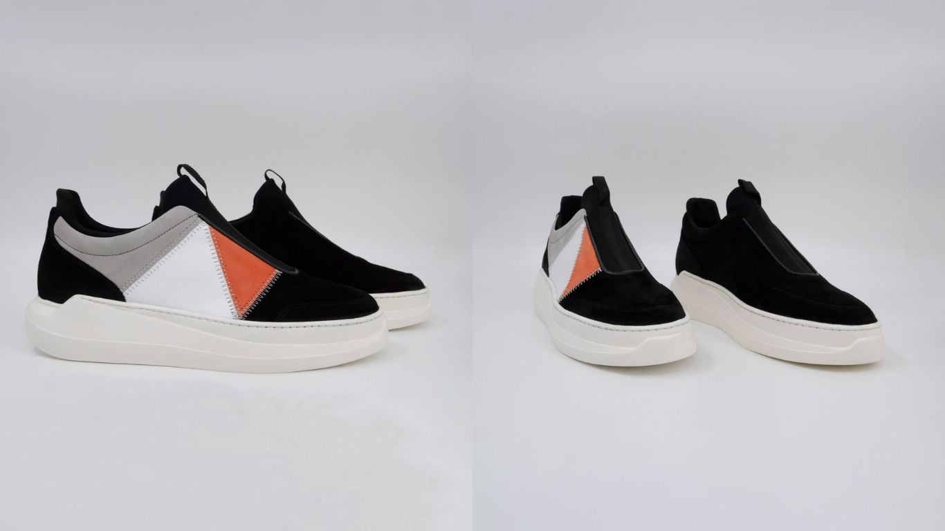 Trust Shoes Men Likralı Bağcıksız Erkek Spor Ayakkabı