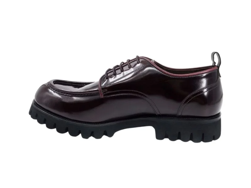 Trust Shoes Мужская бордовая мужская повседневная обувь на шнуровке