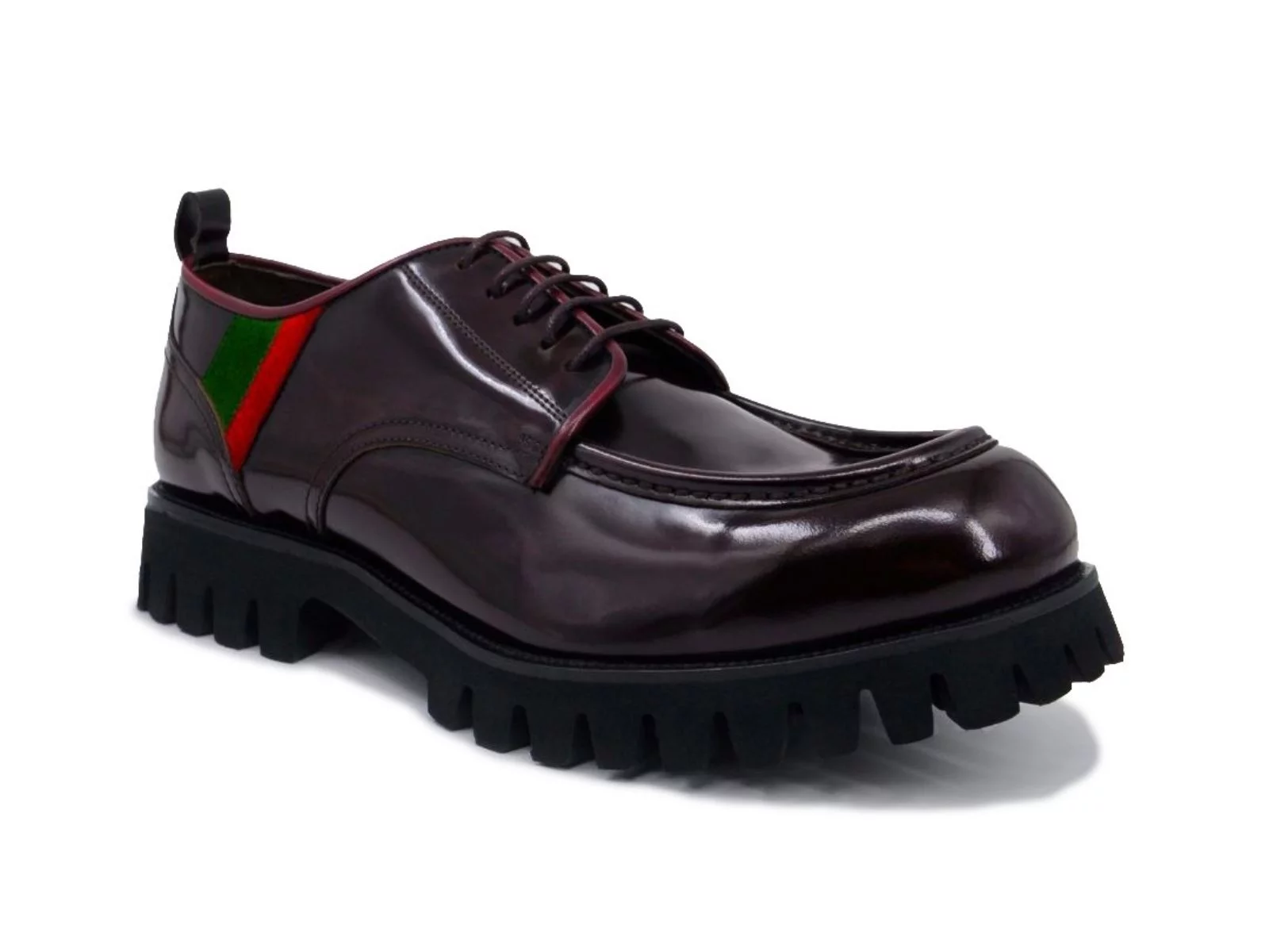 Trust Shoes Мужская бордовая мужская повседневная обувь на шнуровке