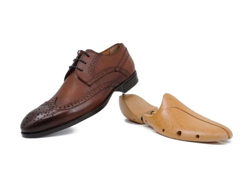 Trust Shoes Men Laced Studded Tan Men's Classic Shoes
