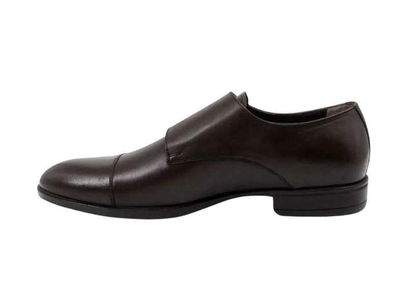 Trust Shoes Men Dark Brown Monk Strap Men's Classic Shoes