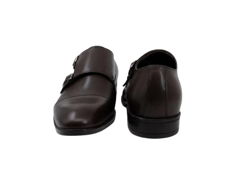 Trust Shoes Men Dark Brown Monk Strap Men's Classic Shoes