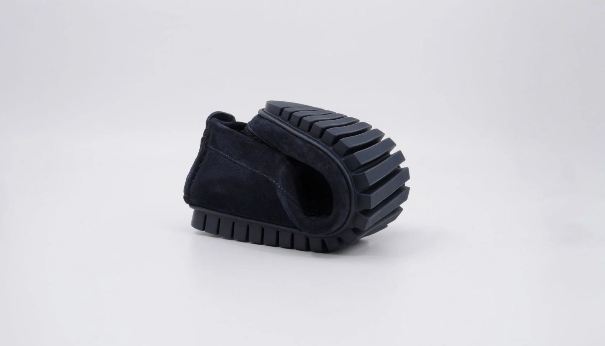 Trust Shoes Men Lacivert Suet Erkek Casual Ayakkabı