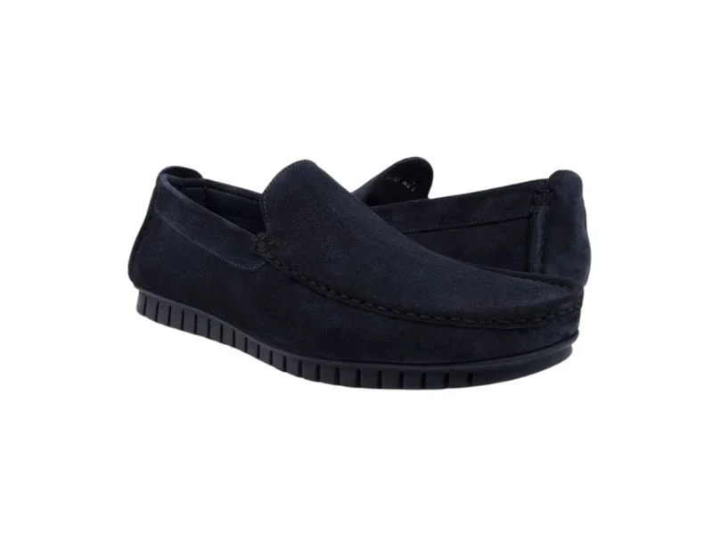 Trust Shoes Мужская темно-синяя замшевая мужская повседневная обувь
