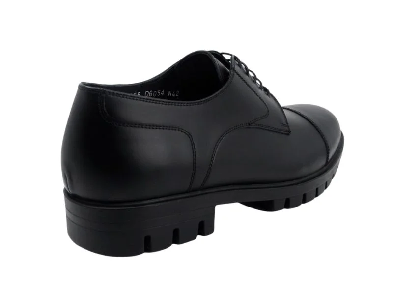 Trust Shoes Мужская черная мужская повседневная обувь на шнуровке