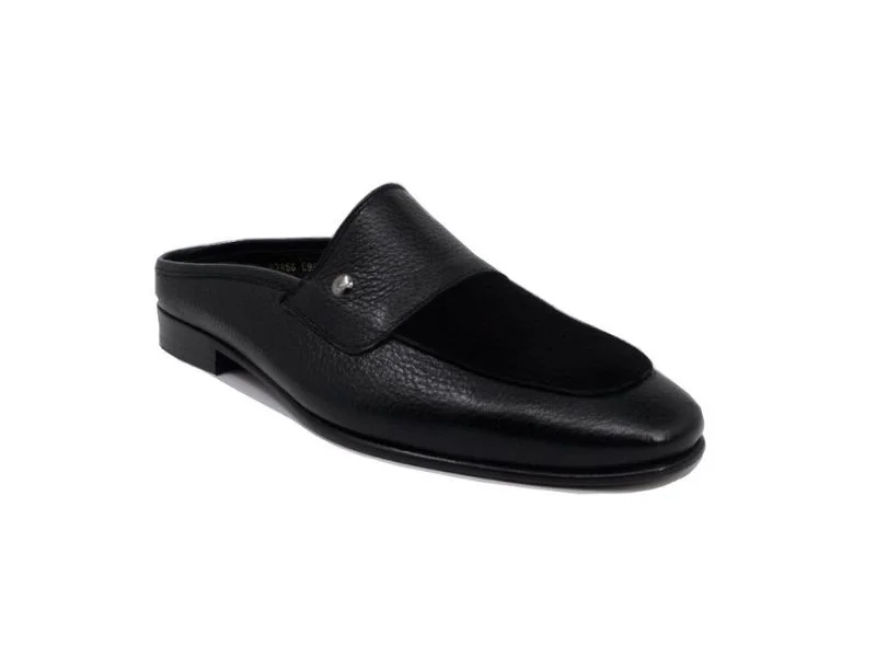 Trust Shoes Men Black Sabo Men's Classic Shoes