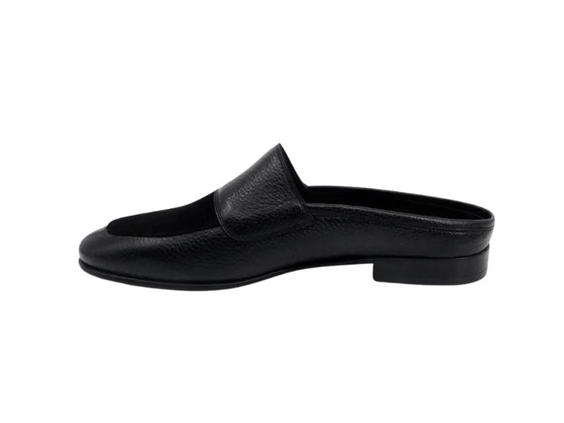 Trust Shoes Men Black Sabo Men's Classic Shoes