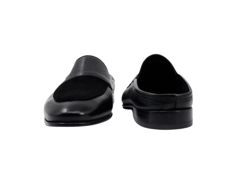 Trust Shoes Men Black Sabo Men's Classic Shoes