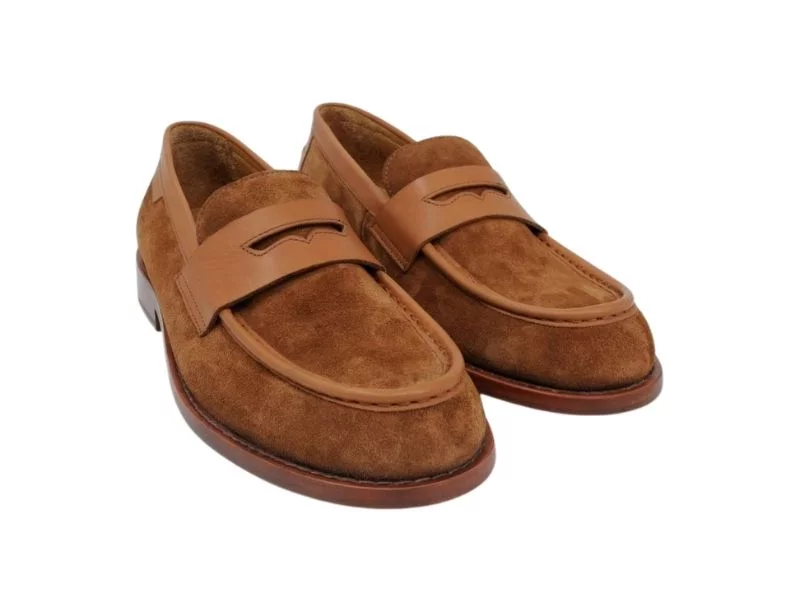 Trust Shoes Мужская коричневая мужская повседневная обувь с поясом