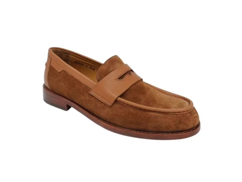 Trust Shoes Мужская коричневая мужская повседневная обувь с поясом
