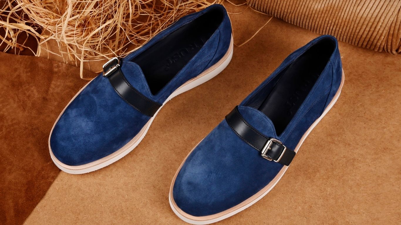 Trust Shoes Men Mavi Erkek Casual Ayakkabı