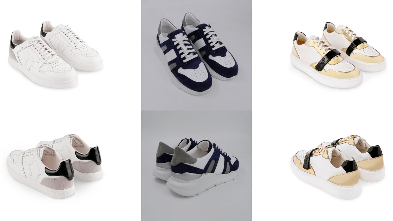 Trust Shoes Men Yazlık Erkek Deri Spor Ayakkabı Modelleri