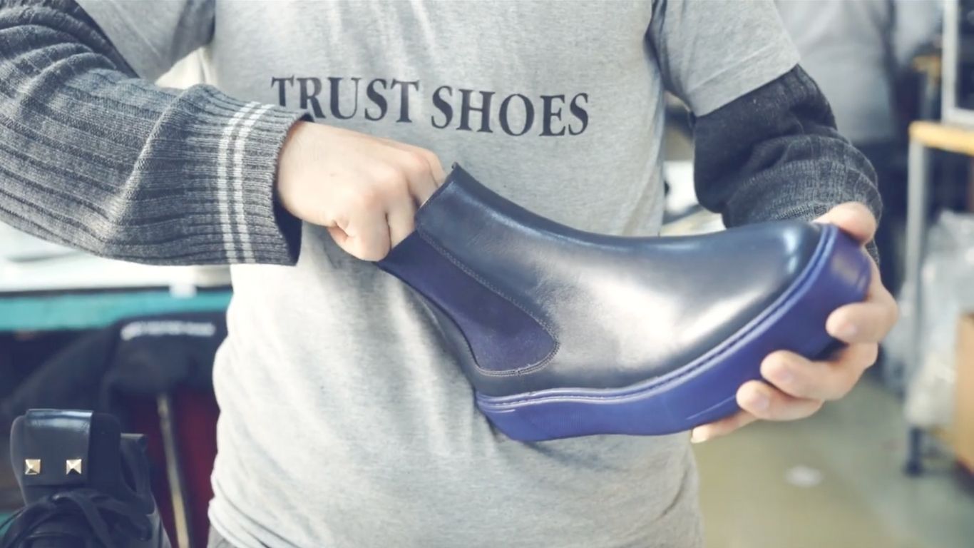 Trust Shoes Men Ayakkabı Yapımı Ayakkabı Kalite Kontrolü