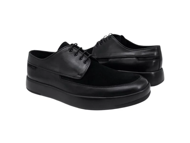 Trust Shoes Men Lace-up Black Classic Men's Shoes