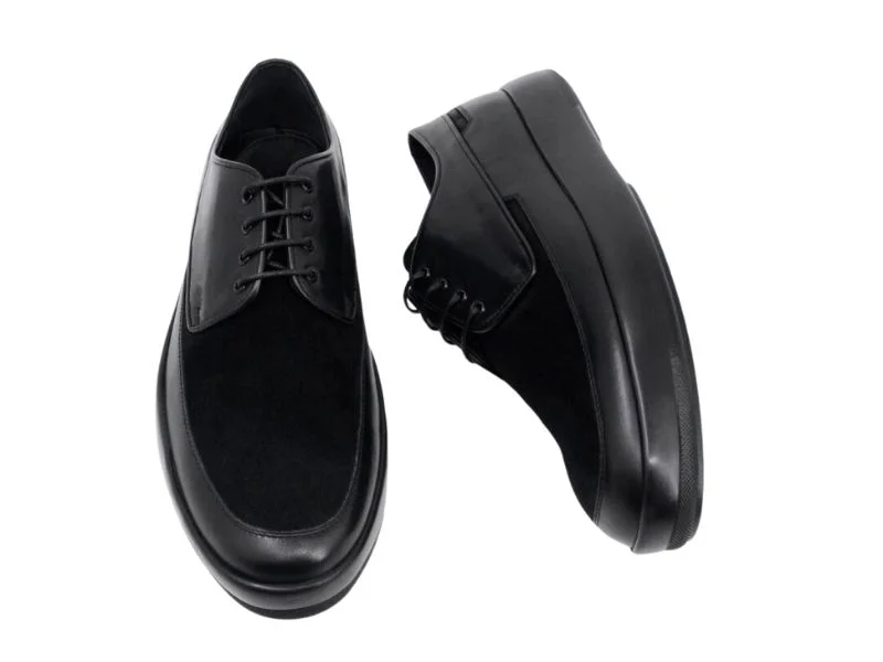 Trust Shoes Men Lace-up Black Classic Men's Shoes