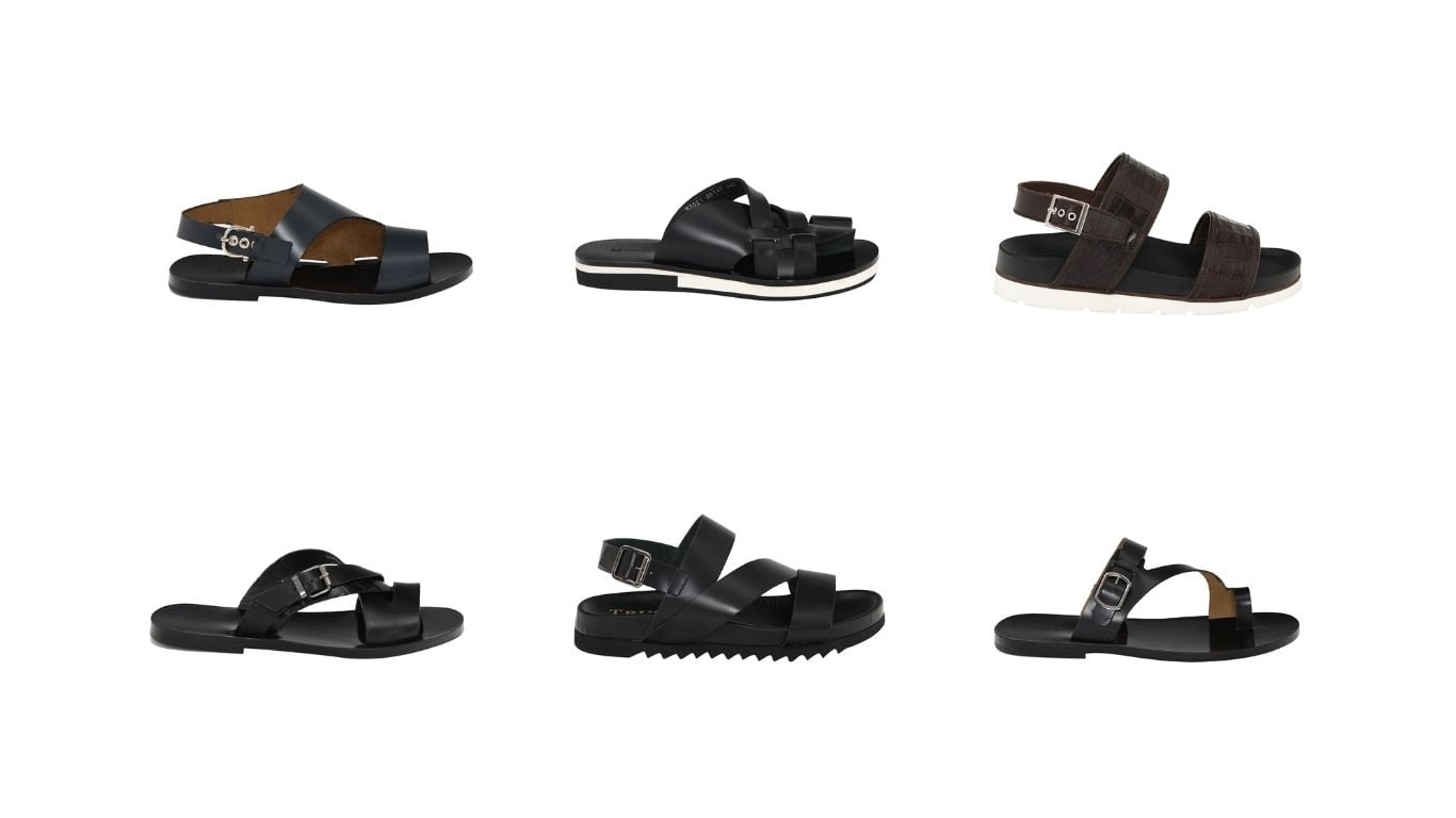 Trust Shoes Men Erkek Deri Sandalet Modelleri