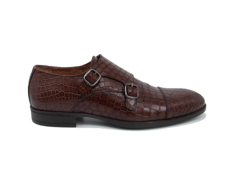 Trust Shoes Men Crocodile Printed Men's Leather Classic Shoes