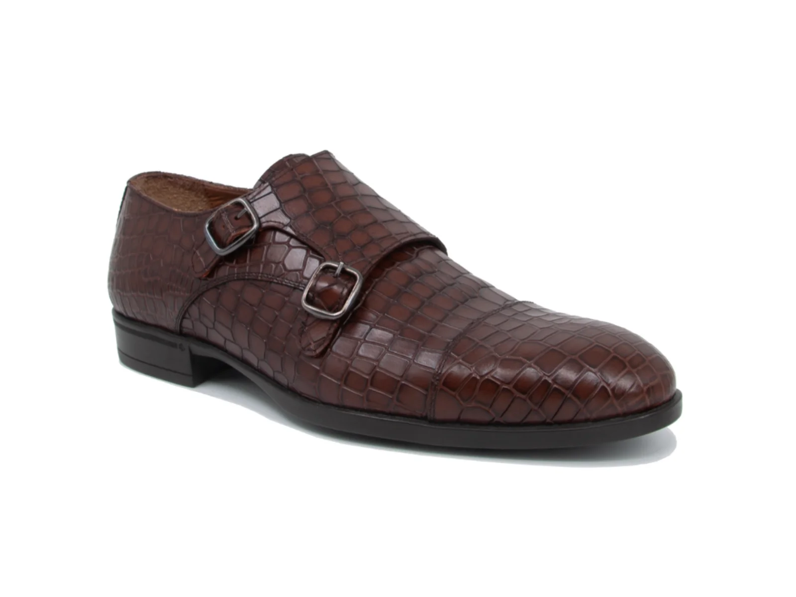 Trust Shoes Men Crocodile Printed Men's Leather Classic Shoes