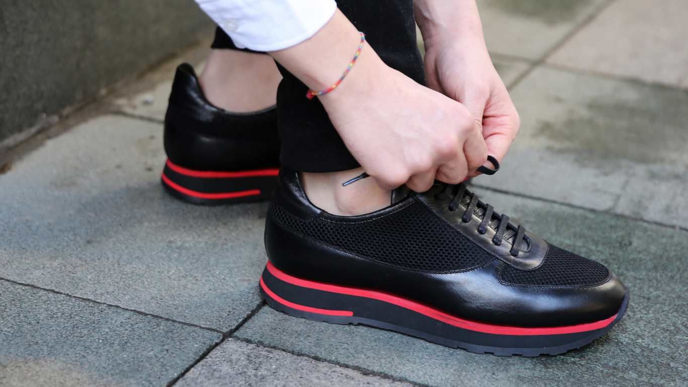 Trust Shoes Men Erkek Deri Ayakkabı Satışı Deri Spor Ayakkabı