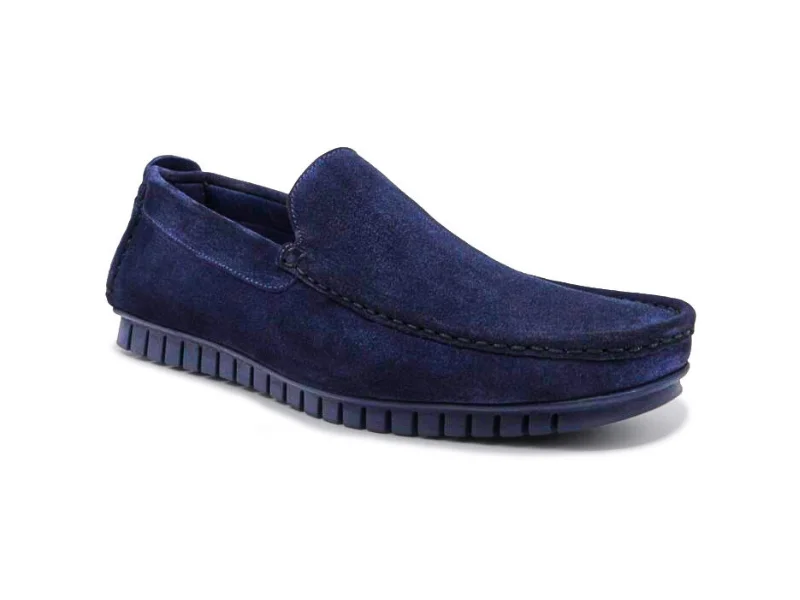 Trust Shoes Мужская темно-синяя замшевая мужская повседневная обувь Trust Shoes Мужская темно-синяя замшевая мужская повседневная обувь