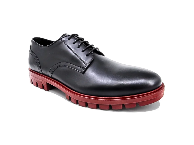 Trust Shoes Мужская черная мужская кожаная повседневная обувь на шнуровке Trust Shoes Мужская черная мужская кожаная повседневная обувь на шнуровке