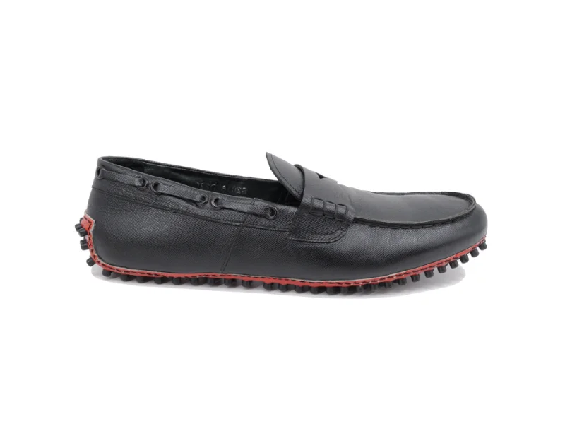 Trust Shoes Мужская черная мужская летняя повседневная обувь с поясом