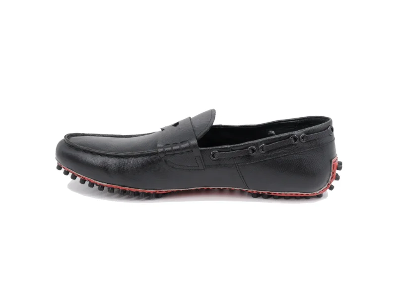 Trust Shoes Мужская черная мужская летняя повседневная обувь с поясом