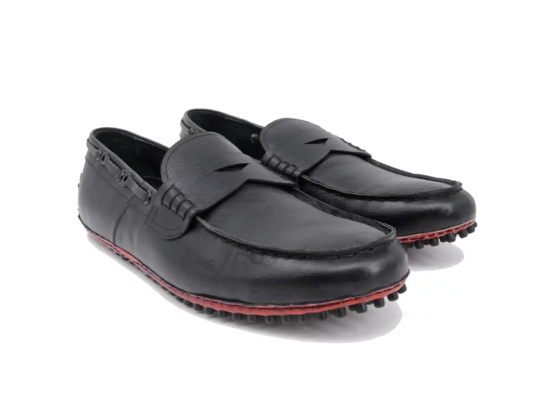 Trust Shoes Мужская черная мужская летняя повседневная обувь с поясом