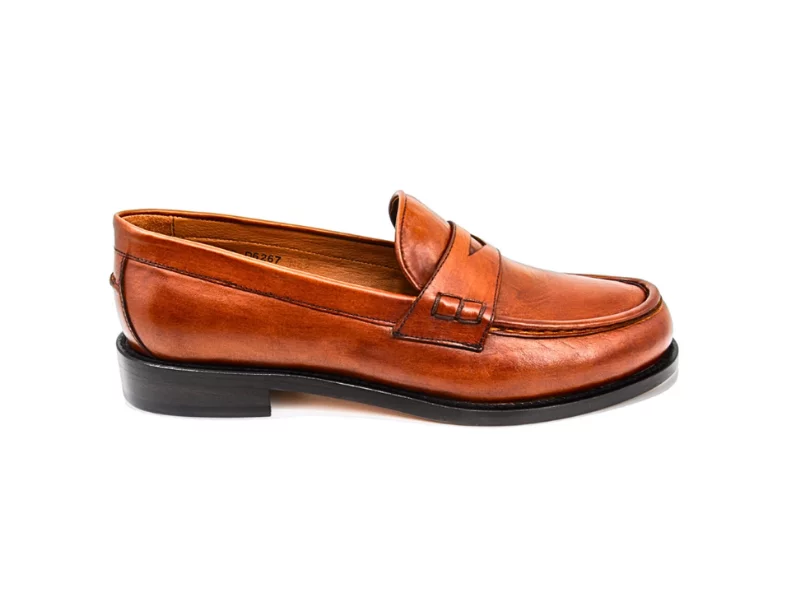 Trust Shoes Men Brown Belted Classic Men's Loafer Shoes