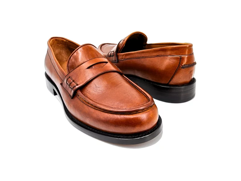 Trust Shoes Men Brown Belted Classic Men's Loafer Shoes