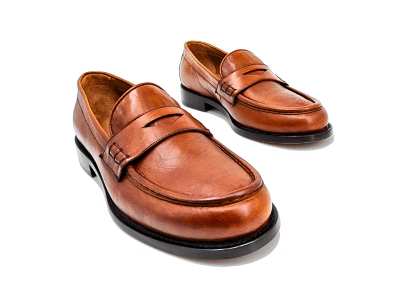 Trust Shoes Men Brown Belted Classic Men's Loafer Shoes