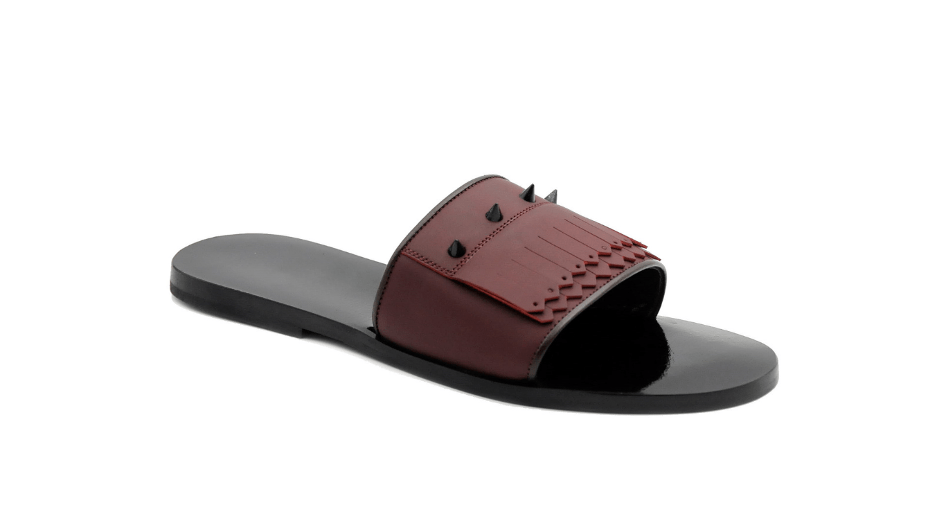 Trust Shoes Men Klasik Deri Terlik