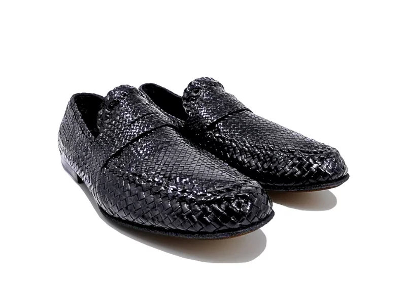 Trust Shoes Men Knit Leather Men's Classic Shoes