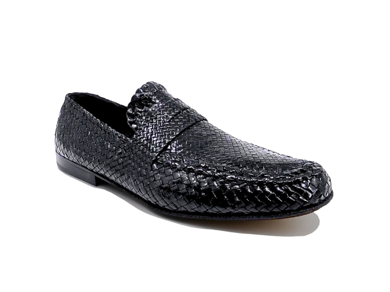 Trust Shoes Men Knit Leather Men's Classic Shoes