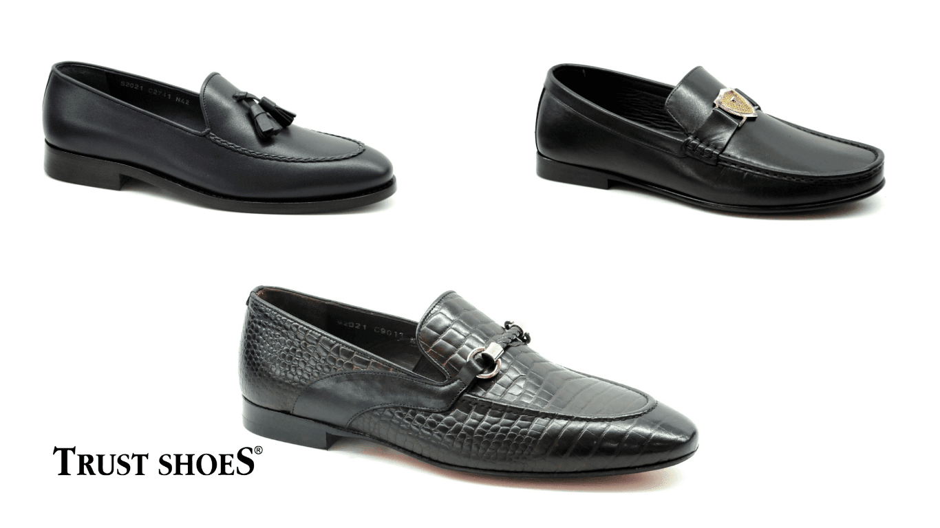 Trust Shoes Men Kundura Ayakkabı Modelleri Loafer Kundura Ayakkabı